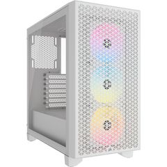 Κουτί Υπολογιστή Corsair 3000D RGB Airflow CC-9011256-WW Midi Tower Λευκό