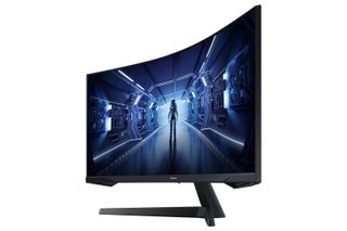 Οθόνη Υπολογιστή Samsung Odyssey G5 G55T 34" 3440x1440 UltraWide Quad HD LED Μαύρη