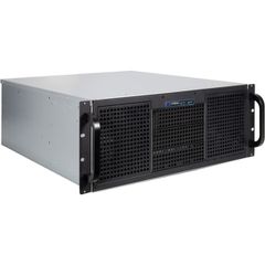 Rack Inter-Tech 4U 40248 Server Case Μαύρο Γκρι