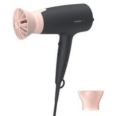 Πιστολάκι Μαλλιών Philips 3000 series BHD350/10 2100W με φυσούνα Μαύρο/Ροζ