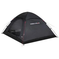 High Peak 10310 Monodome XL Σκηνή Camping Igloo Μαύρη 3 Εποχών για 4 Άτομα 240x210x130εκ.