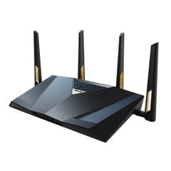 Router ASUS RT-BE88U 10 Gigabit Ethernet Dual Band (2.4 GHz / 5 GHz) Μαύρο, Γκρι