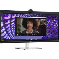 Οθόνη Υπολογιστή DELL P Series P3424WEB 86,7 cm (34.1") 3440 x 1440 4K Ultra HD LED QHD webcam Μαύρη