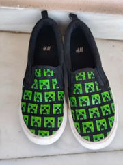 Παιδικά Minecraft Creepers Slip-ons (H&M, Νο 31)