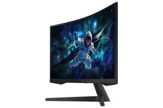 Οθόνη Υπολογιστή Samsung G55C LS27CG554EUXEN 68,6cm (27") 2560x1440 Wide Quad HD LED Μαύρη