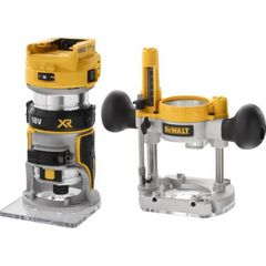 DeWalt DCW604NT-XJ Κάθετη Φρέζα 18V Solo Χωρίς Μπαταρία και Φορτιστή με Ρύθμιση Ταχύτητας και με Σύστημα Αναρρόφησης