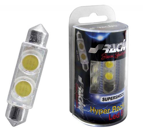 Simoni Racing ΛΑΜΠΑΚΙΑ ΠΛΑΦΟΝΙΕΡΑΣ 12V 10x44mm HYPER-MICROLED2 ΛΕΥΚΟ 2ΤΕΜ.