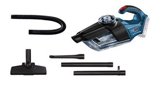 Σκουπάκι Χειρός Bosch GAS 18V-1 Professional Επαναφορτιζόμενο 18V Χωρίς Φορτιστή και Μπαταρία Μπλε