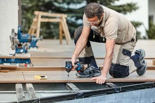 Bosch GDR 18V-200 Professional Παλμικό Κατσαβίδι Μπαταρίας Solo Χωρίς Μπαταρία και Φορτιστή 18V