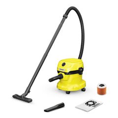Karcher WD 2 PLUS V-12/4/18/C Σκούπα Υγρών / Στερεών 1000W με Κάδο 12lt