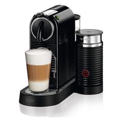 Μηχανή Espresso για Κάψουλες Nespresso De’Longhi Citiz & Milk Πίεσης 19bar με Αφρογαλιέρα Black