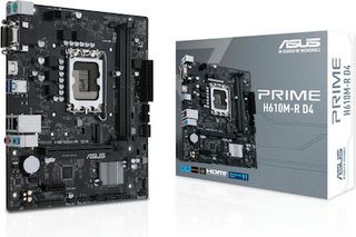 Μητρική Κάρτα ASUS PRIME H610M-R D4 Intel H610 LGA 1700 micro ATX