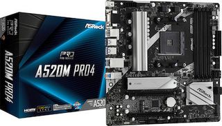 Μητρική Κάρτα Asrock A520M Pro4 Υποδοχή AM4 micro ATX