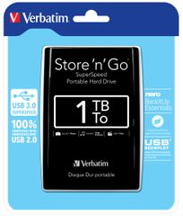 Verbatim Store 'n' Go εξωτερικός σκληρός δίσκος HDD 1 TB