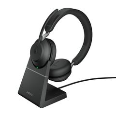Jabra Evolve2 65, MS Stereo Ακουστικά Ασύρματα Head-band USB Τύπου-A Bluetooth