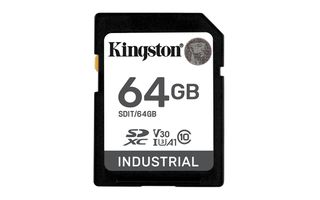 Kingston Technology Industrial 64 GB SDHC UHS-I Κατηγορία 10