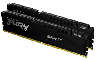 Kingston FURY Beast 16GB DDR5 RAM με 2 Modules (2x8GB) και Ταχύτητα 6000 για Desktop (KF560C30BBEK2-16)
