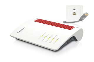FRITZ!Box 20003057 Router 2.5 Gigabit Ethernet Διπλής ζώνης (2.4 GHz / 5 GHz) Λευκό