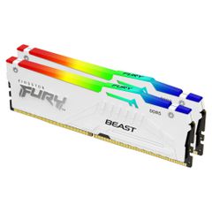 Kingston FURY Beast RGB 32GB DDR5 RAM με 2 Modules (2x16GB) και Ταχύτητα 6000 για Desktop (KF560C30BWEAK2-32)