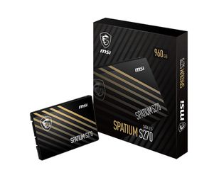 MSI SPATIUM S270 SATA 2.5 960GB μονάδα δίσκου στερεάς κατάστασης 2.5" Serial ATA III 3D NAND