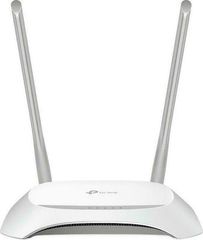 Router TP-Link TL-WR850N ασύρματος δρομολογητής Γρήγορο ethernet Μονή ζώνη (2.4 GHz) Γκρι, Λευκό