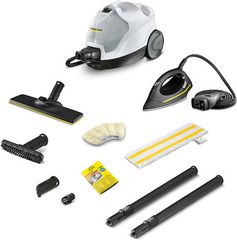 Ατμοκαθαριστής Πίεσης Karcher SC 4 EasyFix Iron 3.5bar με Ρόδες και Κοντάρι 1.512-631.0