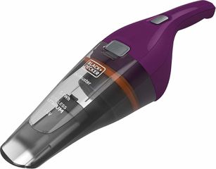 Black & Decker NVC115W σκουπάκι χειρός Γκρι, Μωβ (Πορφυρό) Χωρίς σακούλα