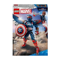 LEGO Marvel: New Captain America Construction Figure (76296)