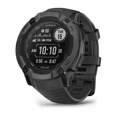 Garmin Instinct 2X Solar 50mm Αδιάβροχο Smartwatch με Παλμογράφο (Graphite)