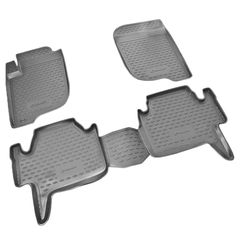 Novline ΠΑΤΑΚΙΑ ΣΕ ΣΚΑΦΗ TPE ΛΑΣΤΙΧΟ ΓΙΑ MITSUBISHI PAJERO SPORT 5D 2008+ ΣΕ ΜΑΥΡΟ ΧΡΩΜΑ NOVLINE - 4 ΤΕΜ.