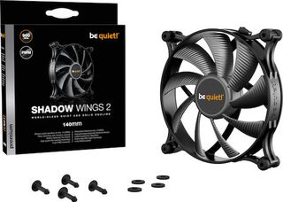 Be Quiet Shadow Wings 2 Case Fan 140mm με Σύνδεση 4-Pin PWM