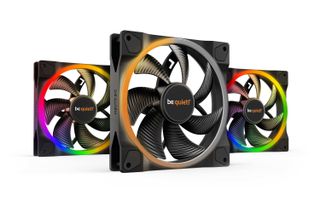 Be Quiet Light Wings Case Fan 140mm με ARGB Φωτισμό και Σύνδεση 4-Pin PWM 3τμχ