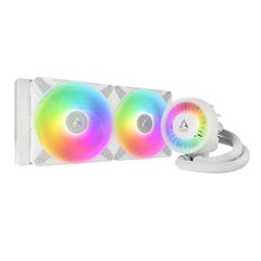 Arctic Liquid Freezer III 280 A-RGB Υδρόψυξη Επεξεργαστή Διπλού Ανεμιστήρα 140mm για Socket AM4/AM5/1700 Λευκή ACFRE0015