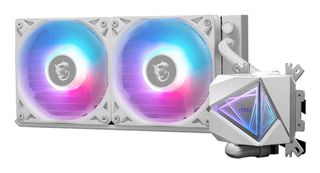 Cooler MSI MAG CORELIQUID I240 White - Διπλού Ανεμιστήρα 120mm 306-7ZW7A21-C24