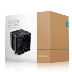 DeepCool AK620 ZERO DARK Επεξεργαστής Ψύκτης αέρα 12 cm 1 τεμάχια