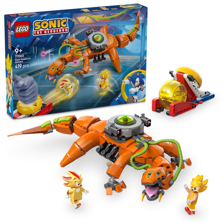 LEGO Sonic the Hedgehog: Super Shadow vs. Biolizard (77003)
