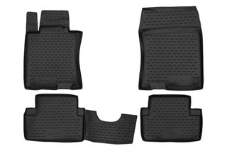 Novline ΠΑΤΑΚΙΑ ΣΕ ΣΚΑΦΗ TPE ΛΑΣΤΙΧΟ ΓΙΑ HONDA ACCORD 2006-2012 ΣΕ ΜΑΥΡΟ ΧΡΩΜΑ NOVLINE - 4 ΤΕΜ.