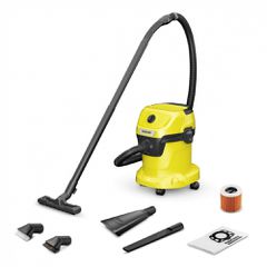 Karcher WD 3 V-15/4/20 Car Σκούπα Υγρών / Στερεών 1000W με Κάδο 15lt