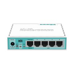 Mikrotik RB750GR3 wired router Gigabit Ethernet Turquoise, White
