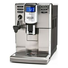 Μηχανή Espresso Gaggia Anima Deluxe R18761/01 Πλήρως αυτόματη 1,8L 1850W Πίεσης 15bar με Μύλο Άλεσης Ασημί