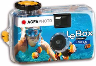 AgfaPhoto Αδιάβροχη Φωτογραφική Μηχανή μιας Χρήσης LeBox Ocean
