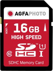 AgfaPhoto SDHC 16GB Class 10 U1 V10 UHS-I