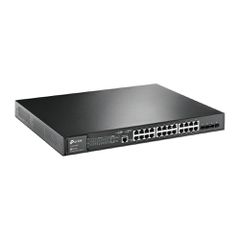 Switch 28 Port TP-Link JetStream TL-SG3428MP Managed L2+ Gigabit Ethernet (10/100/1000) PoE τροφοδοτικού 1U