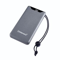 Intenso F10000 Power Bank 10000mAh 20W με Θύρα USB-A και Θύρα USB-C Quick Charge 3.0 Γκρι