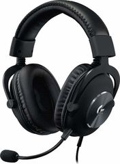Gaming Headset Logitech G Pro X Ενσύρματο 3.5mm / USB Μαύρο