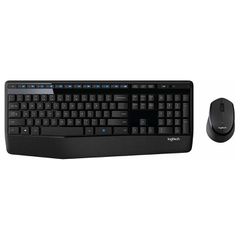 Σετ Πληκτρολόγιο Ποντίκι Logitech Wireless Combo MK345 USB US Black