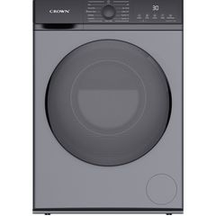 Πλυντήριο Ρούχων Crown CWM10J12BLDCIX 10kg, 1400 στροφές, με Ατμό, Α, Γκρι