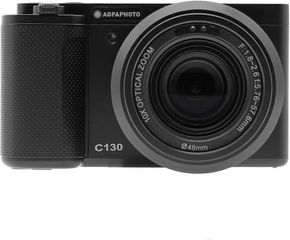 AgfaPhoto Realishot C130 Compact Φωτογραφική Μηχανή 24MP 4K UHD 10x Μαύρη