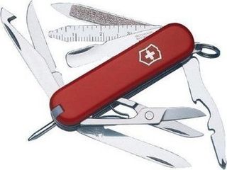 Victorinox Minichamp Ελβετικός Σουγιάς Κόκκινος με Λάμα από Ανοξείδωτο Ατσάλι σε Θήκη 0.6385