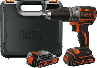 Black & Decker BL188KB Κρουστικό Δραπανοκατσάβιδο Μπαταρίας Brushless 18V 2x1.5Ah BL188KB